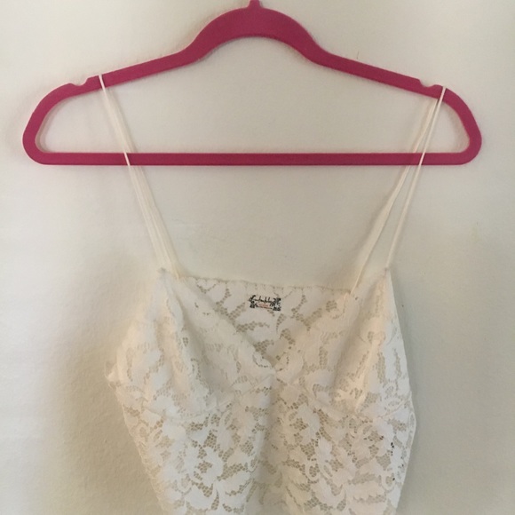 FREE PEOPLE Lace crop Camisole - Picture 4 of 5
